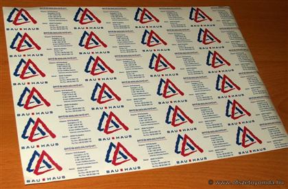 Nyomtatvány – nyomdai referencia