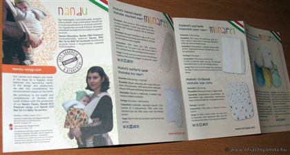 Szórólap – nyomdai referencia