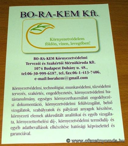 Szórólap – nyomdai referencia
