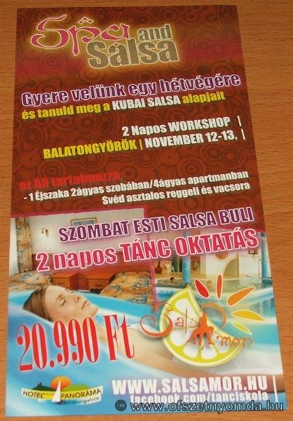 Szórólap – nyomdai referencia