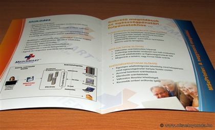 Szórólap – nyomdai referencia
